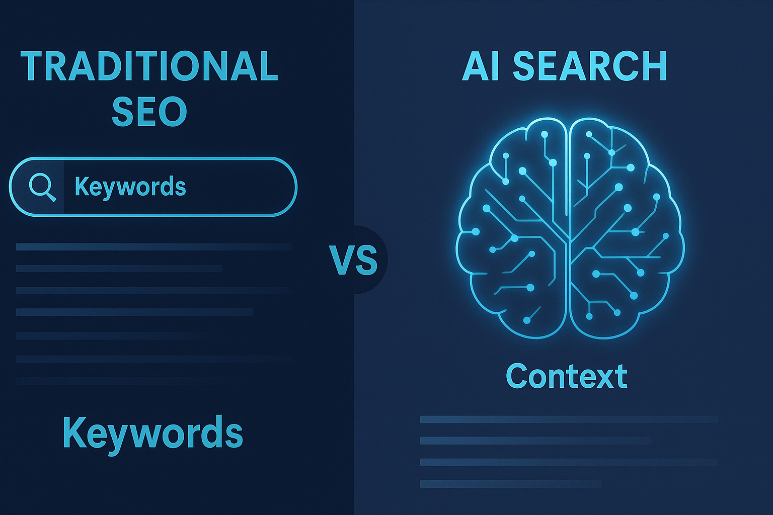 AI Search vs Traditional SEO